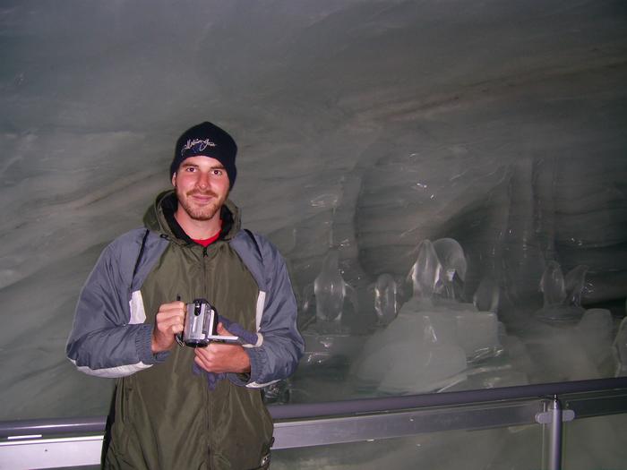 In an Ice Cave Switzerland