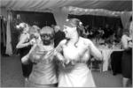 My mom and I dancing at my wedding