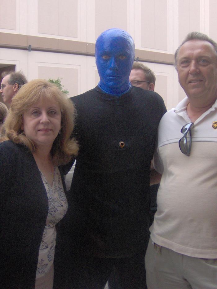 Dad's 60th - Blue Man Group