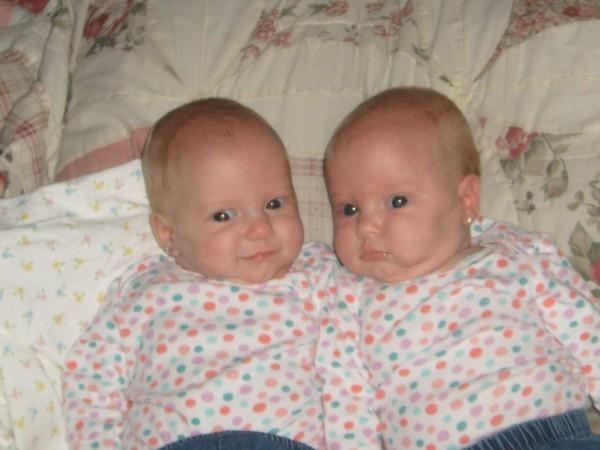 y twin grand-daughters