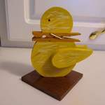 October 4, 2019 Woodworking project - duck recipe holder