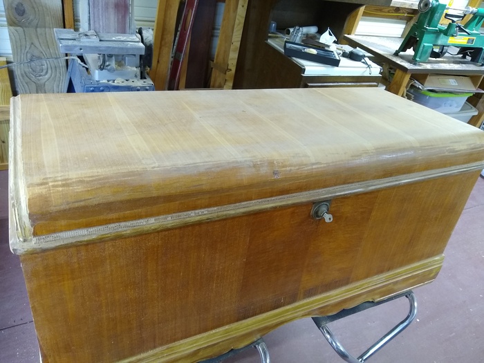 Cedar chest project... From this  12/30/18