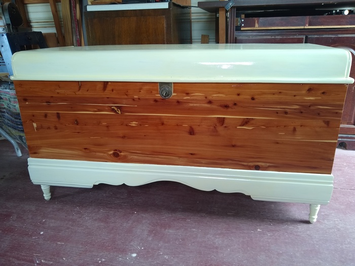 Cedar chest project...  To this   6/3/20