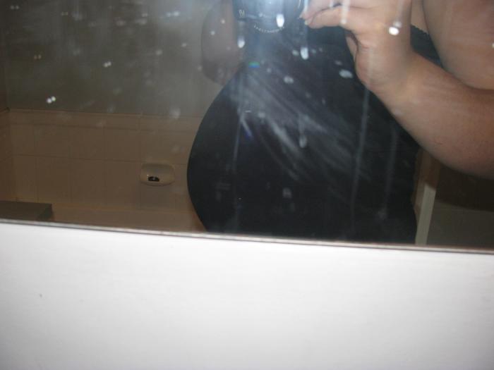 belly bump with a SUPER DIRTY MIRROR lol