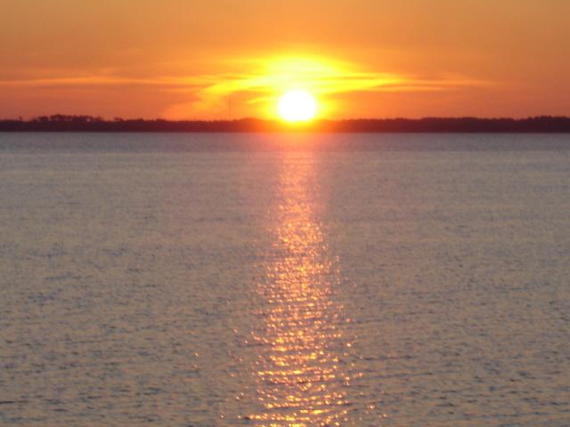 Sunset over Currituck Sound