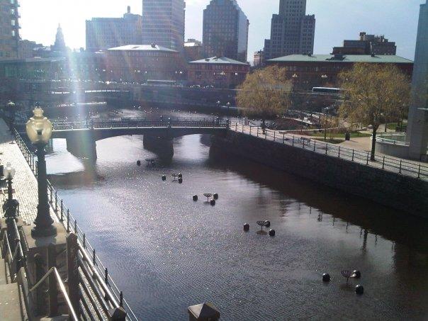 Waterfire in Downtown Providence