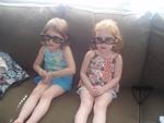 watching a 3D movie!