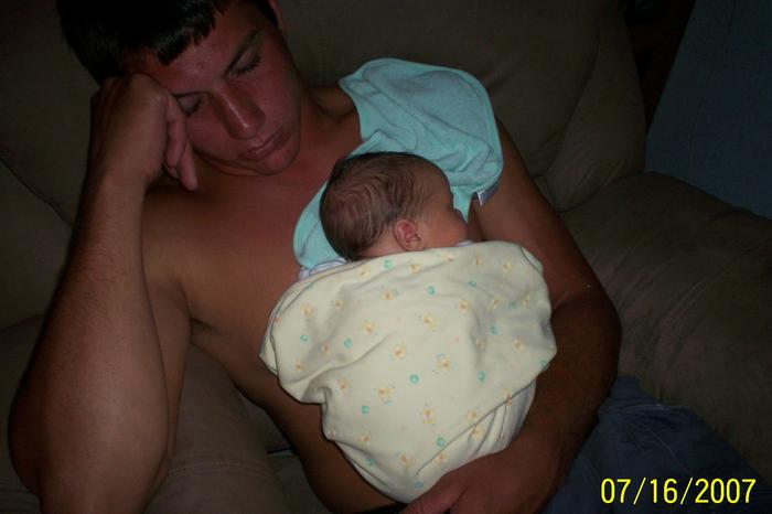 Kevin with daddy