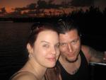 Me, and Brian on our Honeymoon in the Bahamas