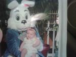 happy easter!! visiting the EASTER BUNNY at florida's mall