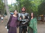 Katie and Kelly with a really Hot Knight