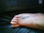 Newest foot tattoo