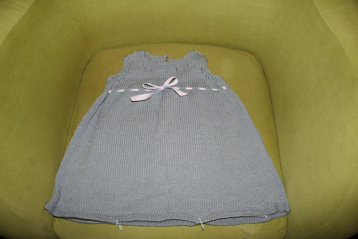 The Baby Dress I Knitted