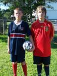 my 14 yr old twins playing soccer - they grow up too fast!