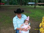 my dad, and my granddaughter Amya