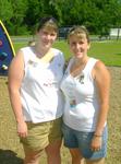 My sister and I 4/25/09 (I am on the right @ 163lbs)