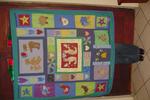 Samuel's quilt. Made August 2008