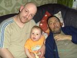Thats my Brother Matthias(29)with his Son Marc(2)and our Dad who sadly dies last november
